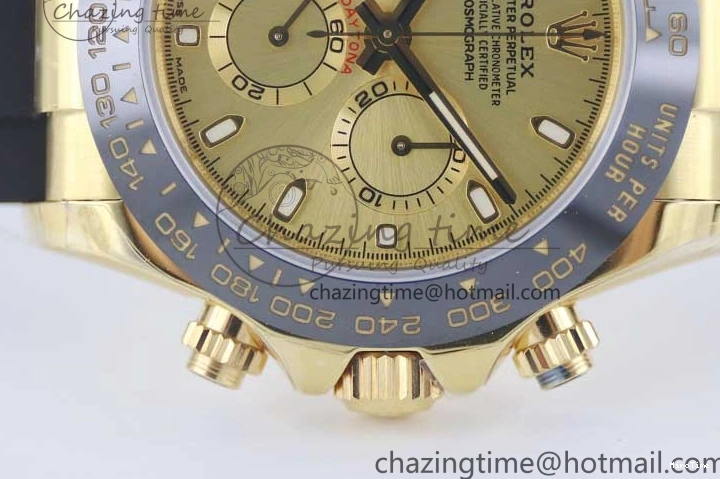 MiroTime 0423 Daytona 116518 TWF 1:1 Best Edition 904L Steel YG Dial on Oysterflex Strap A Youthful 2424